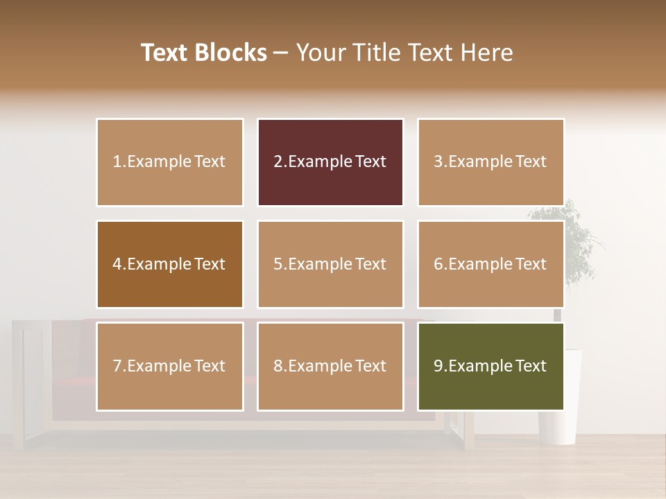 Sapling Penthouse Domestic PowerPoint Template