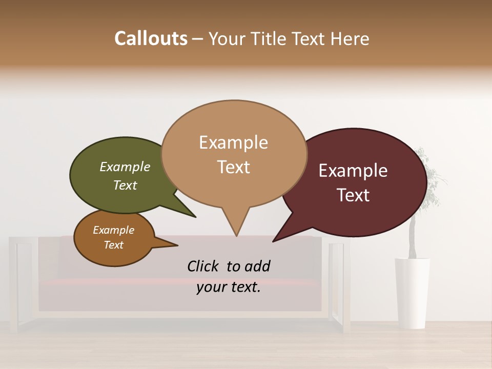 Sapling Penthouse Domestic PowerPoint Template