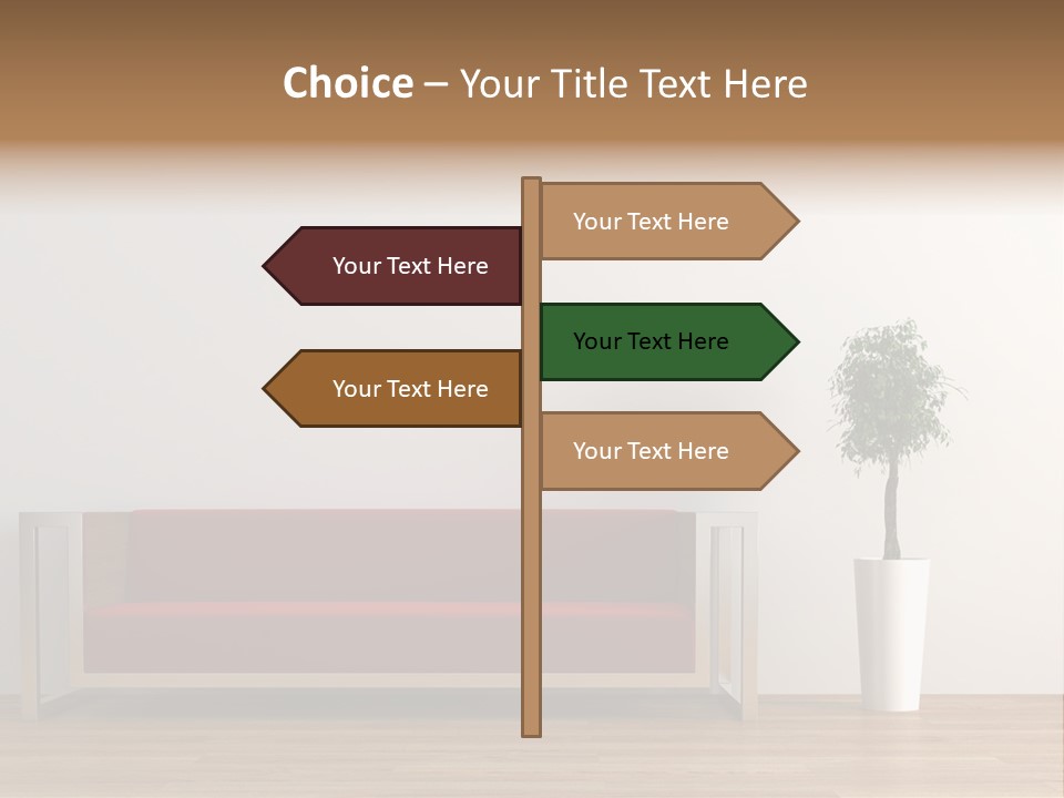 Sapling Penthouse Domestic PowerPoint Template
