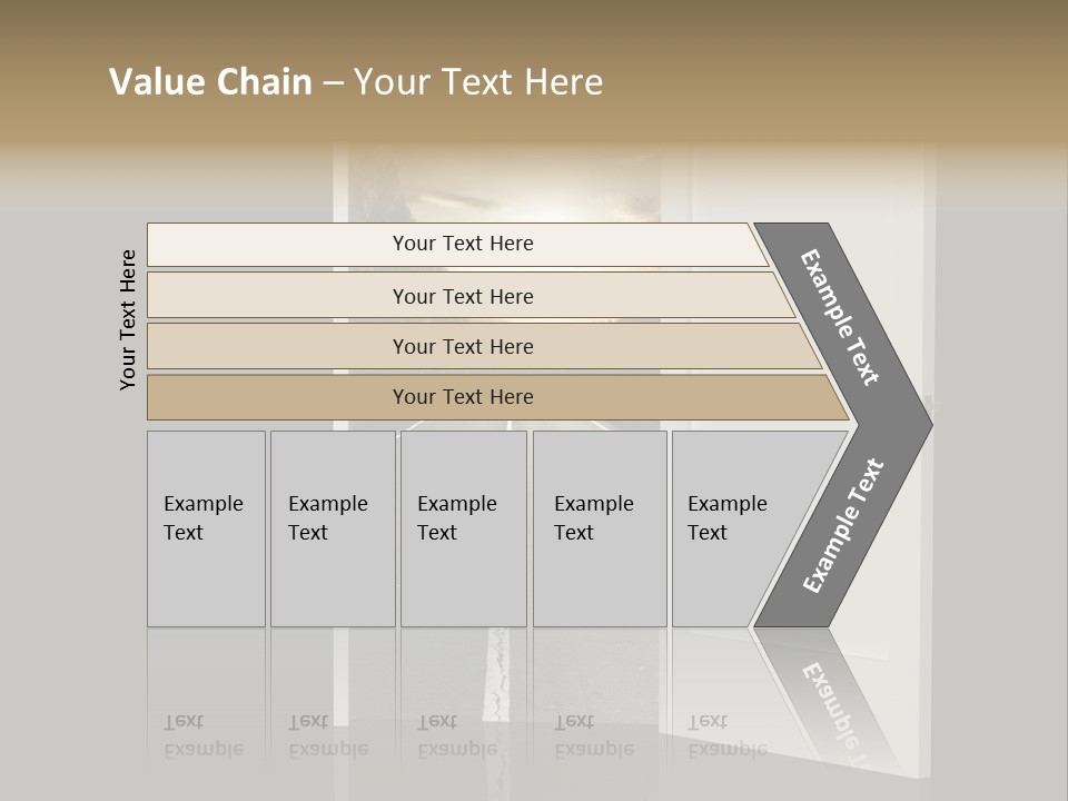 Door Real Hope PowerPoint Template