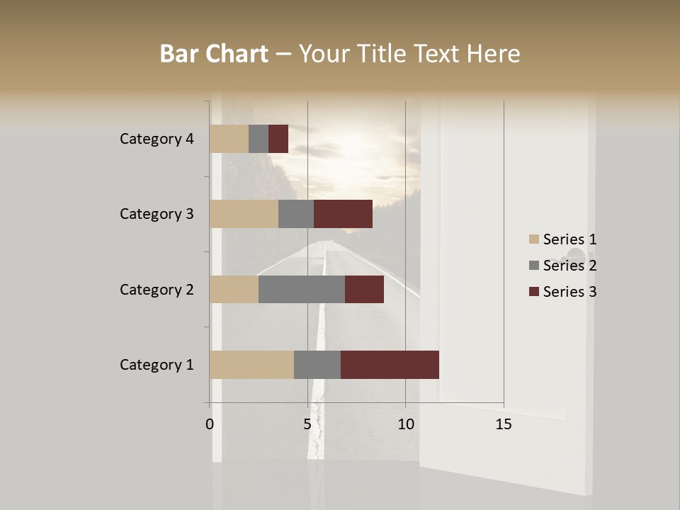 Door Real Hope PowerPoint Template