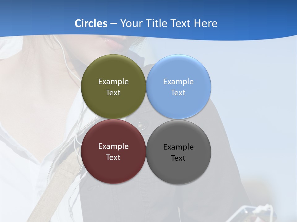 Hoodie Hair Cool PowerPoint Template