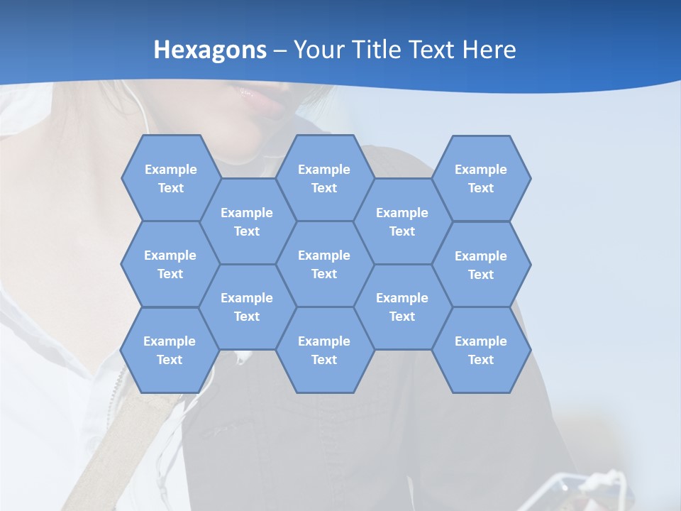 Hoodie Hair Cool PowerPoint Template