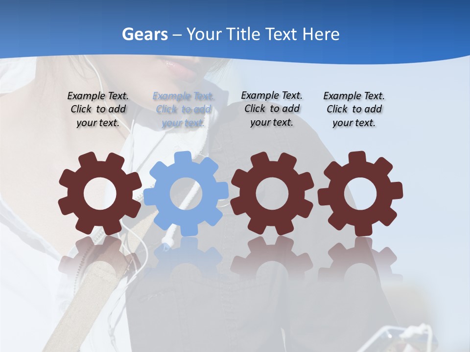 Hoodie Hair Cool PowerPoint Template