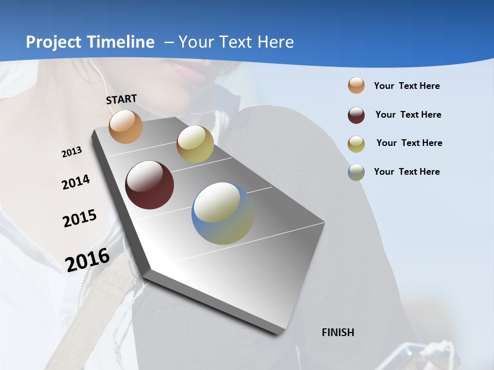 Hoodie Hair Cool PowerPoint Template