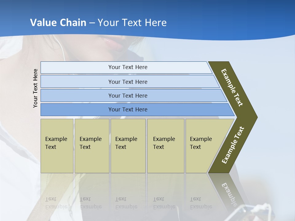 Hoodie Hair Cool PowerPoint Template