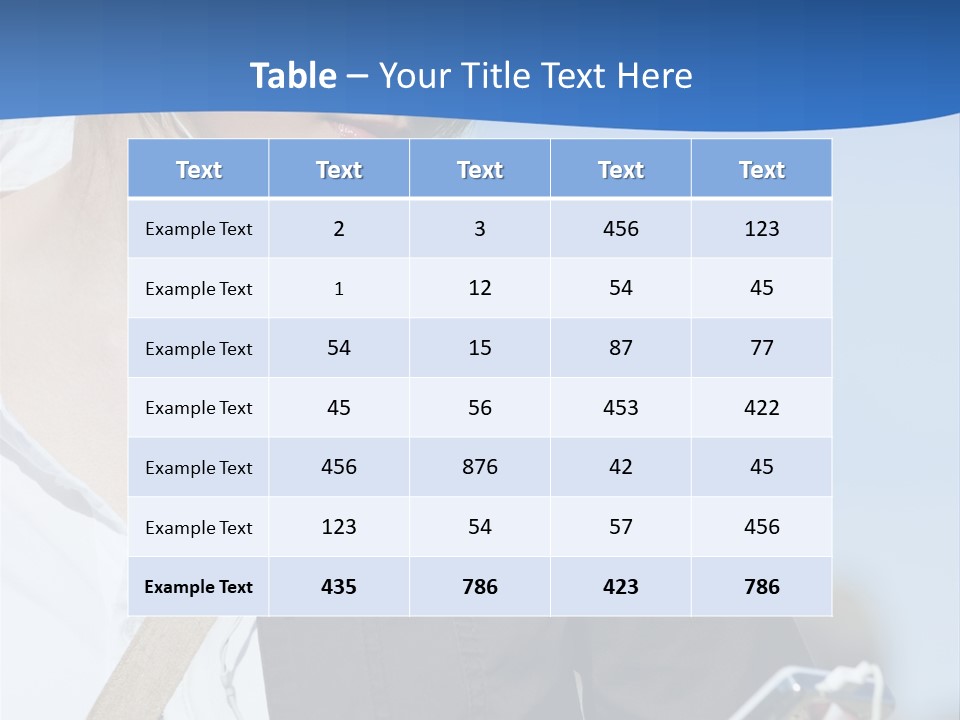 Hoodie Hair Cool PowerPoint Template