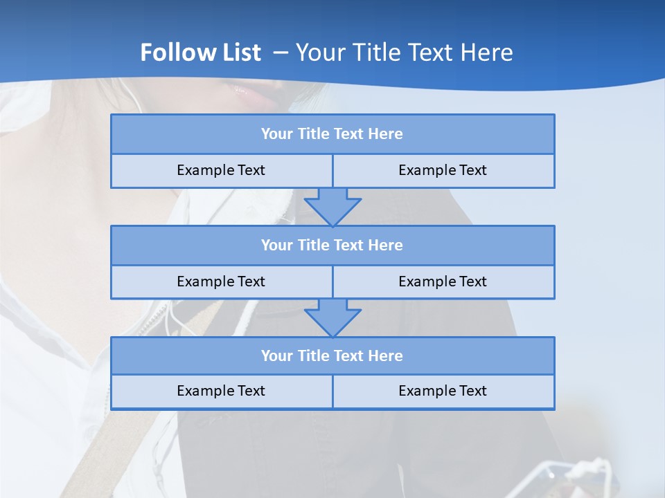 Hoodie Hair Cool PowerPoint Template