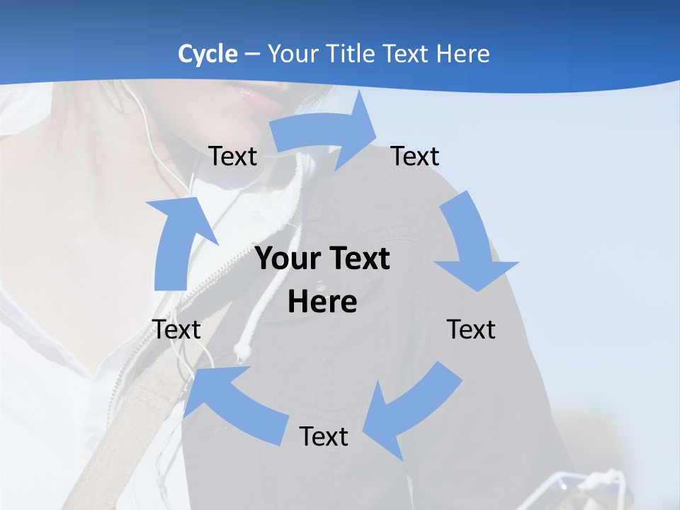 Hoodie Hair Cool PowerPoint Template