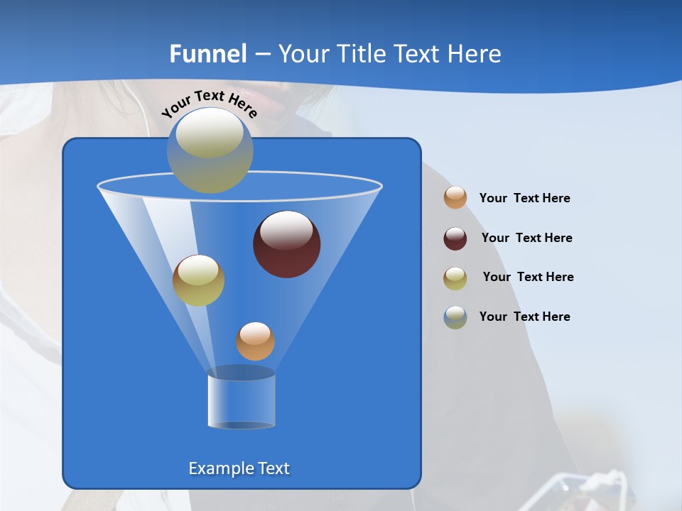 Hoodie Hair Cool PowerPoint Template