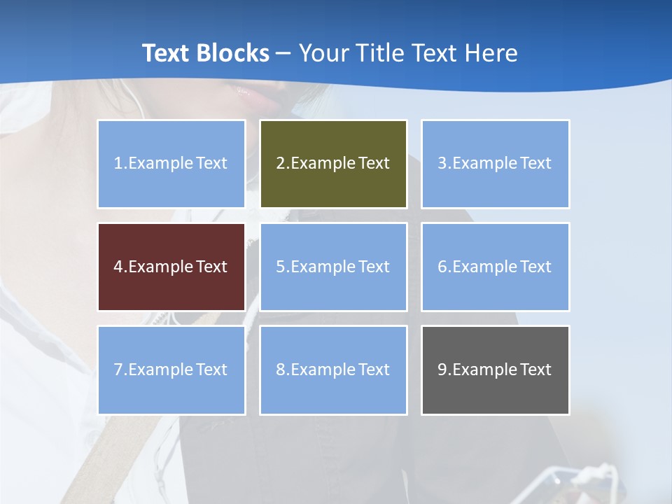 Hoodie Hair Cool PowerPoint Template