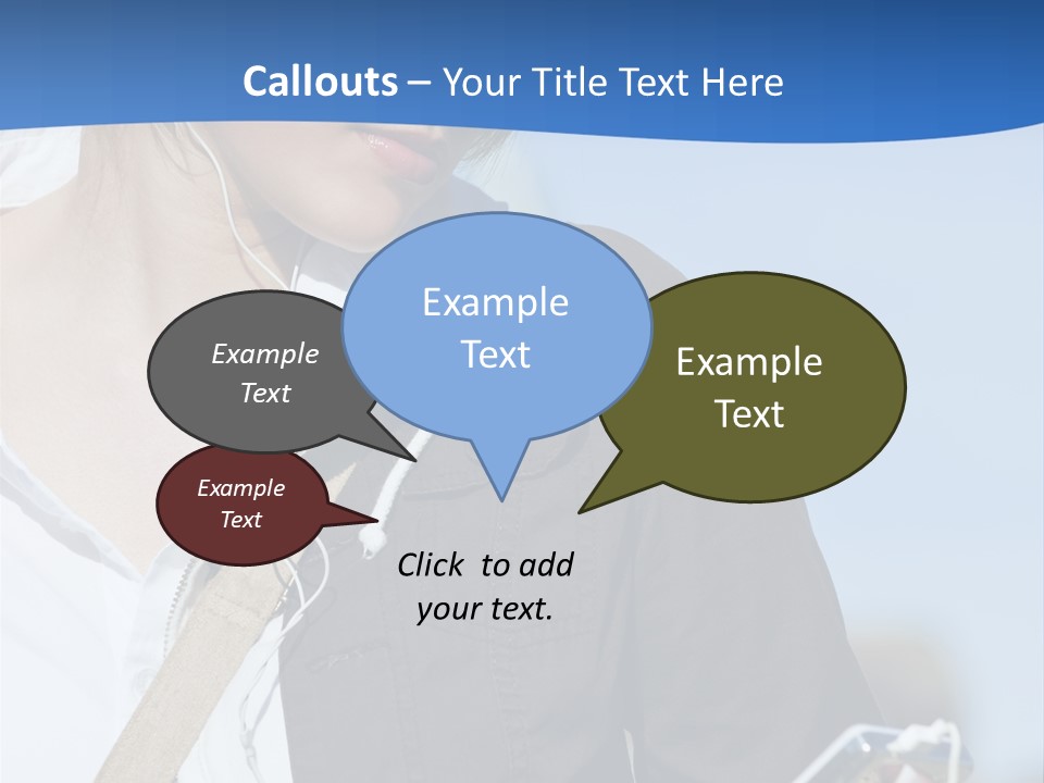 Hoodie Hair Cool PowerPoint Template