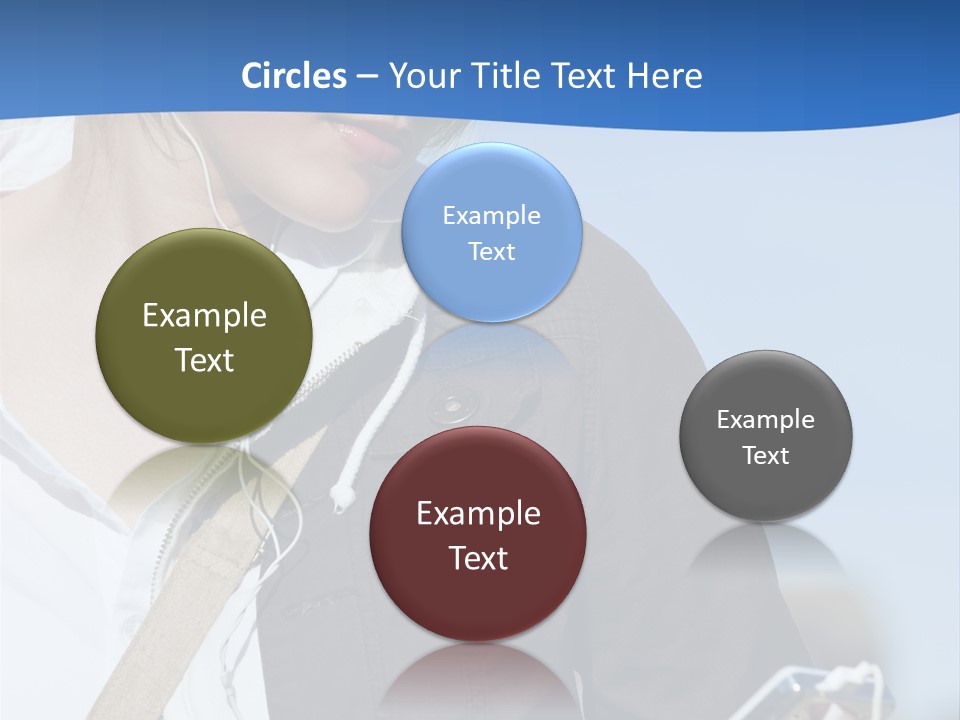 Hoodie Hair Cool PowerPoint Template