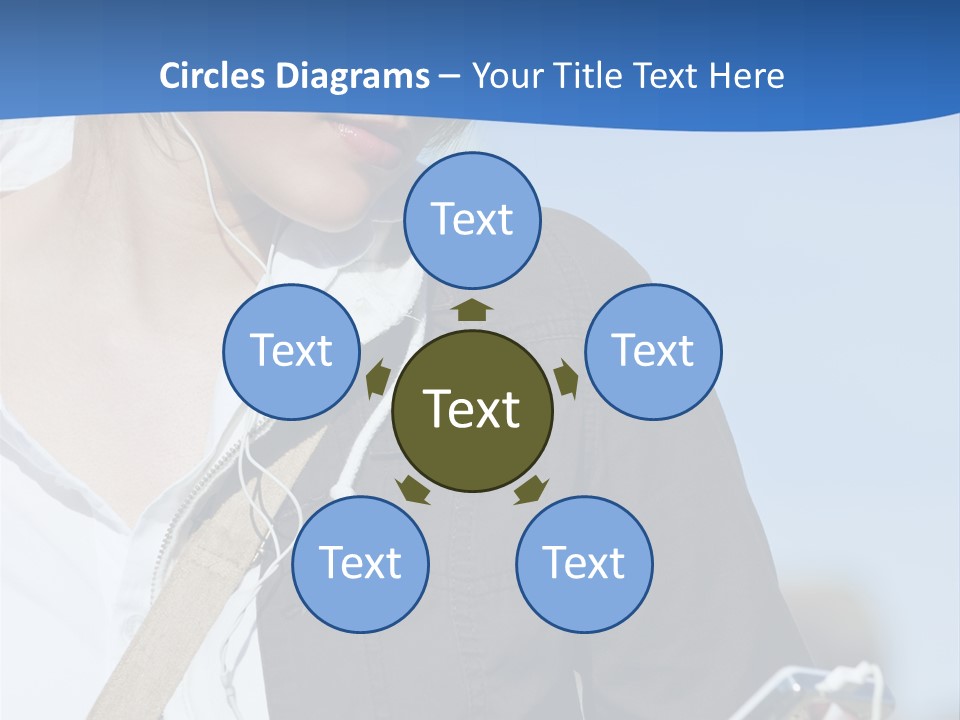 Hoodie Hair Cool PowerPoint Template