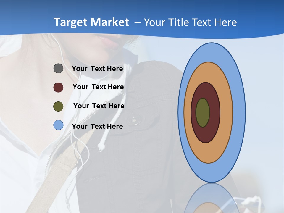 Hoodie Hair Cool PowerPoint Template