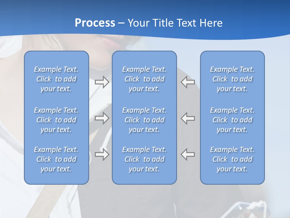 Hoodie Hair Cool PowerPoint Template