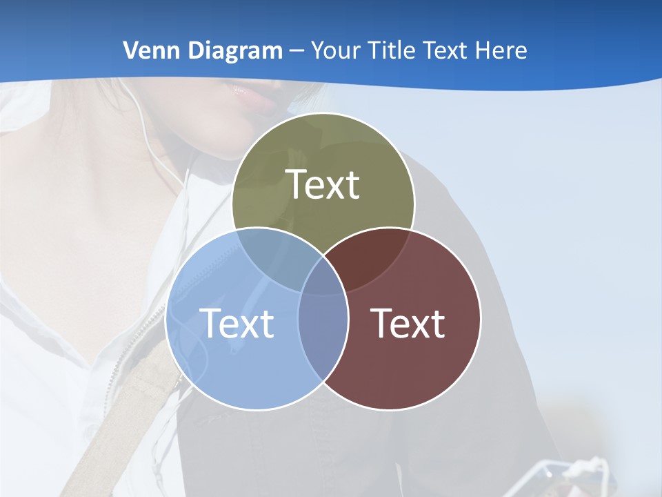 Hoodie Hair Cool PowerPoint Template