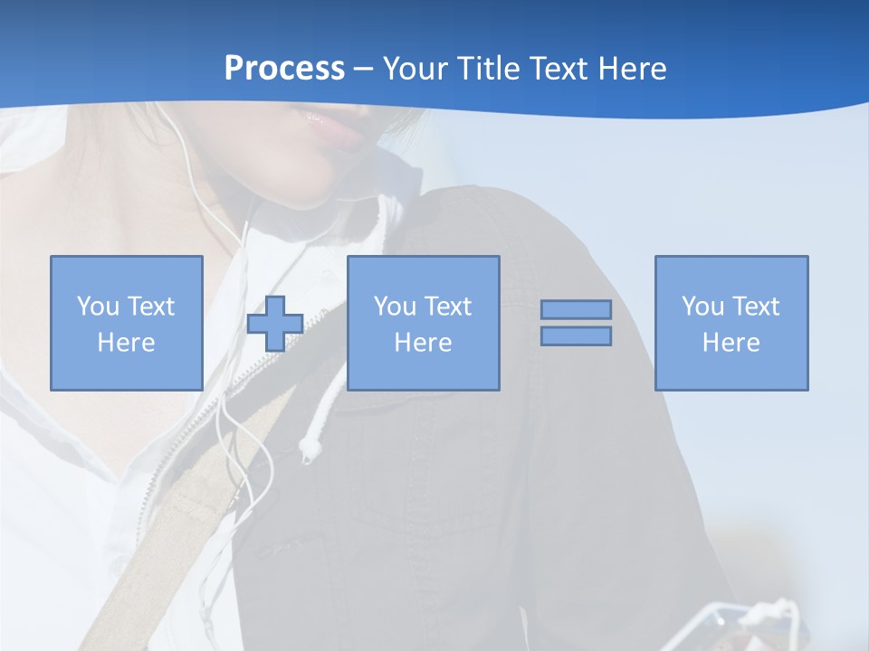 Hoodie Hair Cool PowerPoint Template