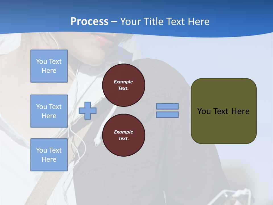 Hoodie Hair Cool PowerPoint Template