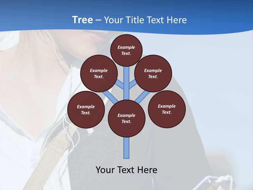 Hoodie Hair Cool PowerPoint Template