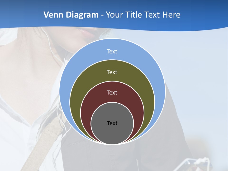 Hoodie Hair Cool PowerPoint Template