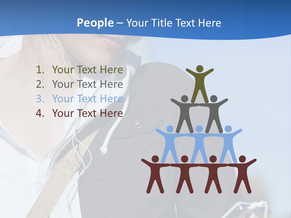 Hoodie Hair Cool PowerPoint Template