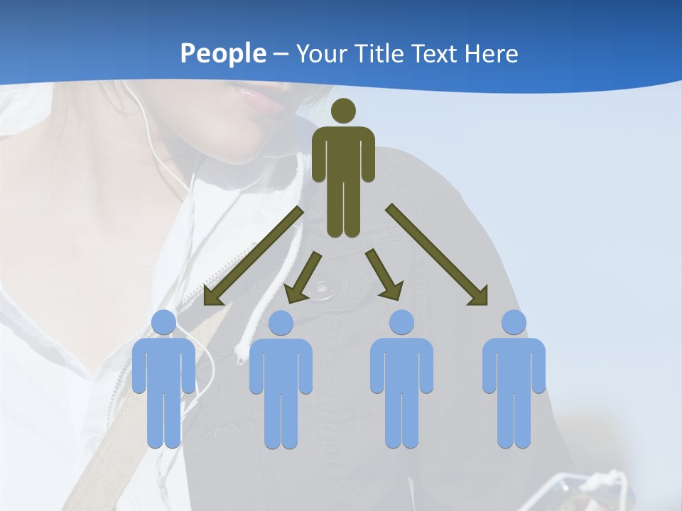 Hoodie Hair Cool PowerPoint Template