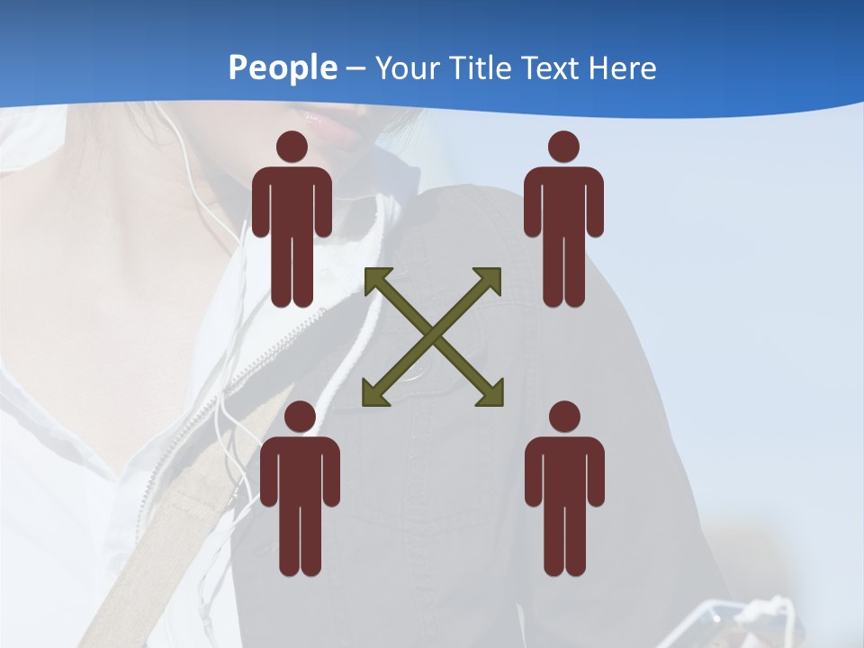 Hoodie Hair Cool PowerPoint Template