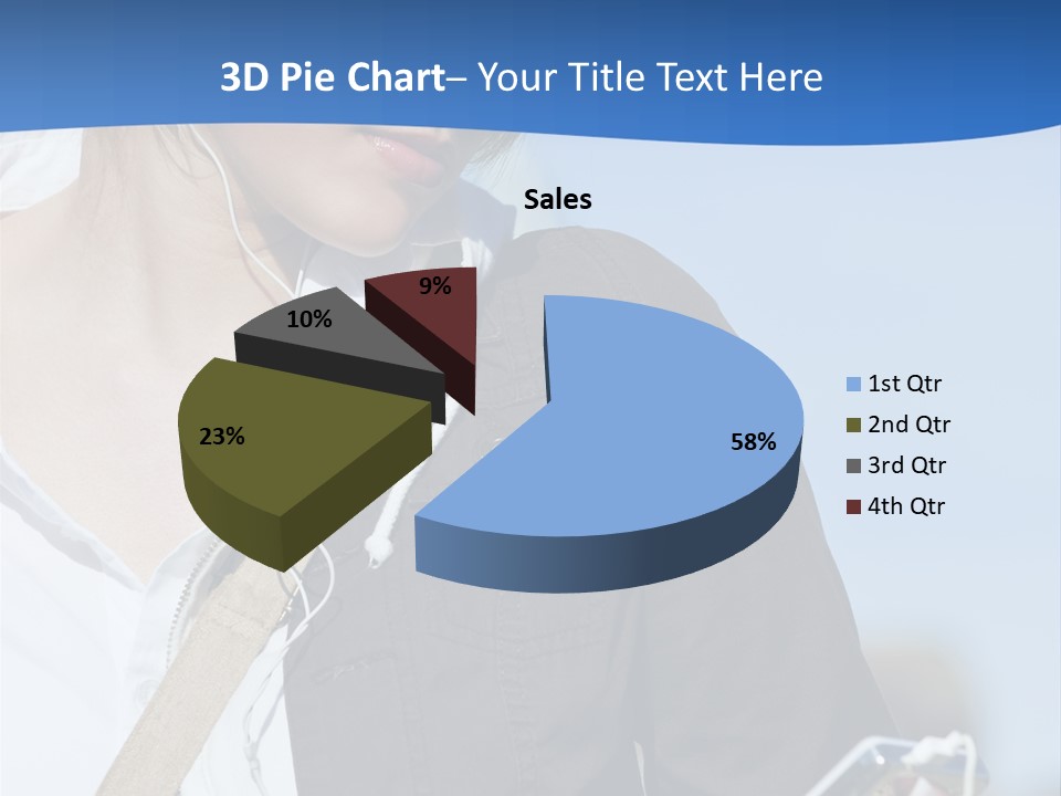 Hoodie Hair Cool PowerPoint Template