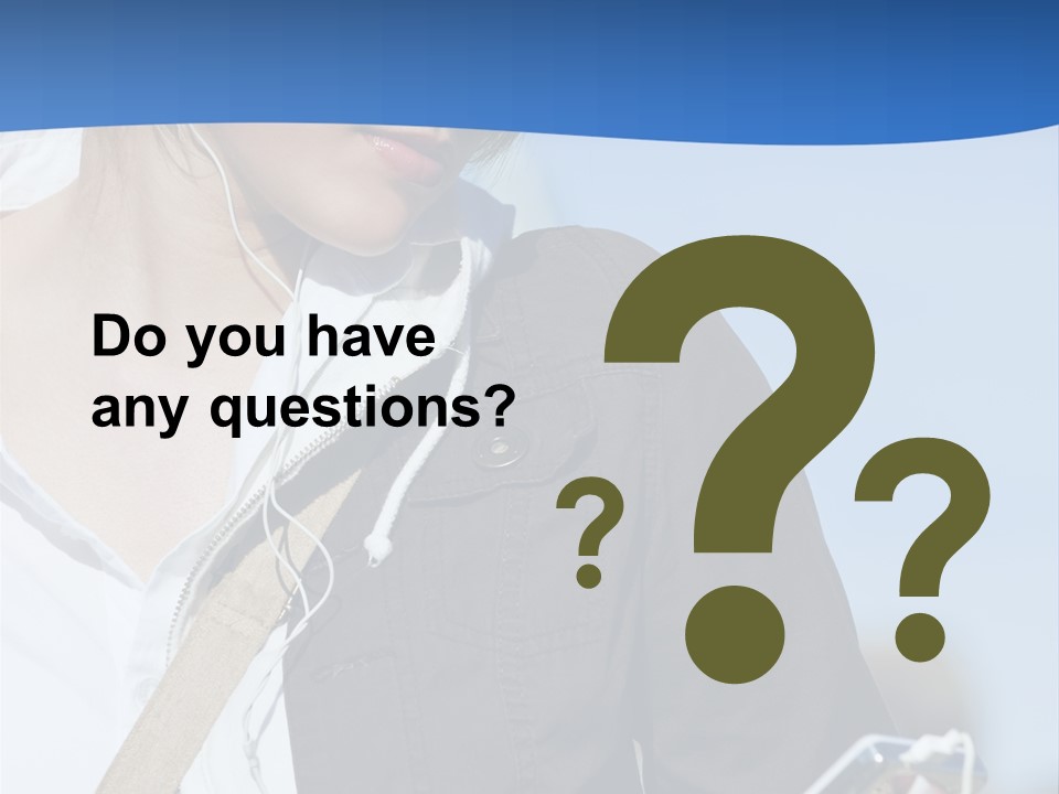 Hoodie Hair Cool PowerPoint Template