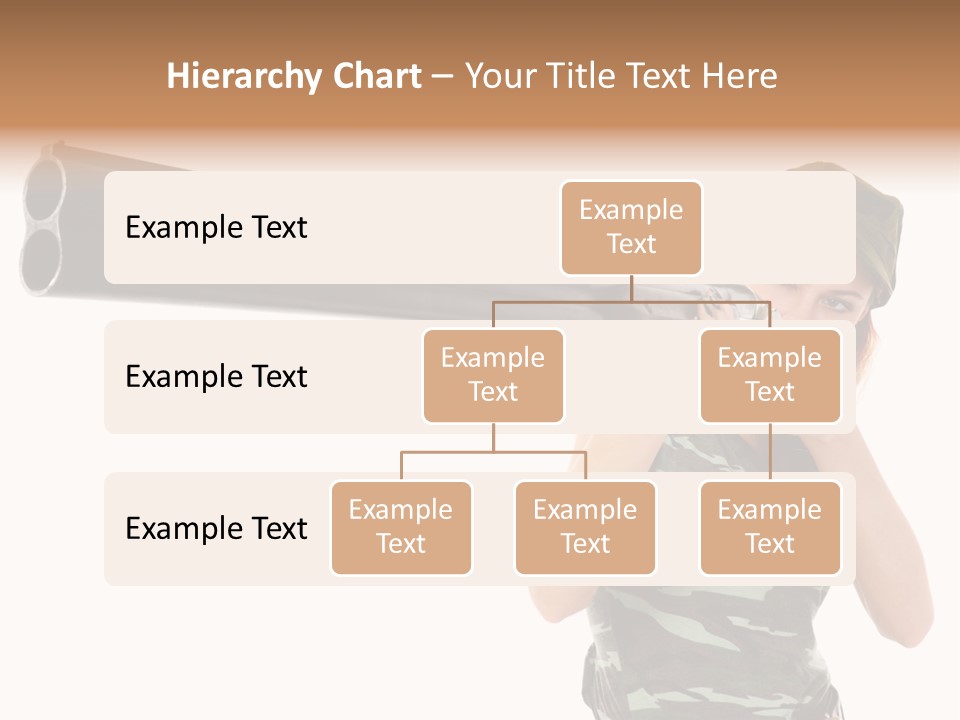 Aiming Boots White PowerPoint Template