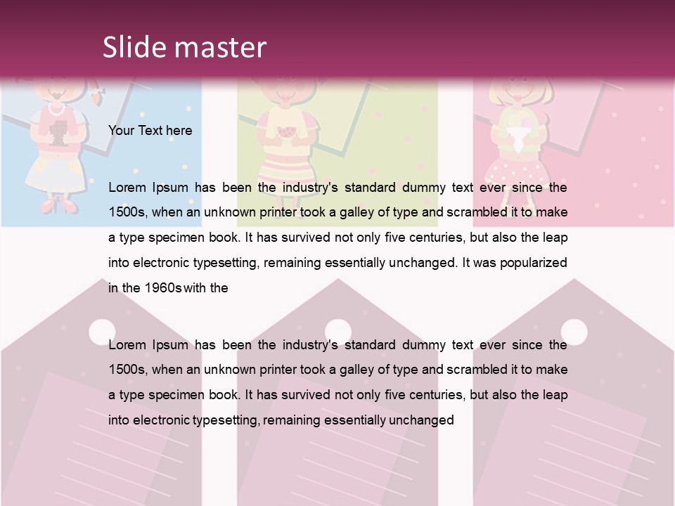 Smile Toy Fashion PowerPoint Template