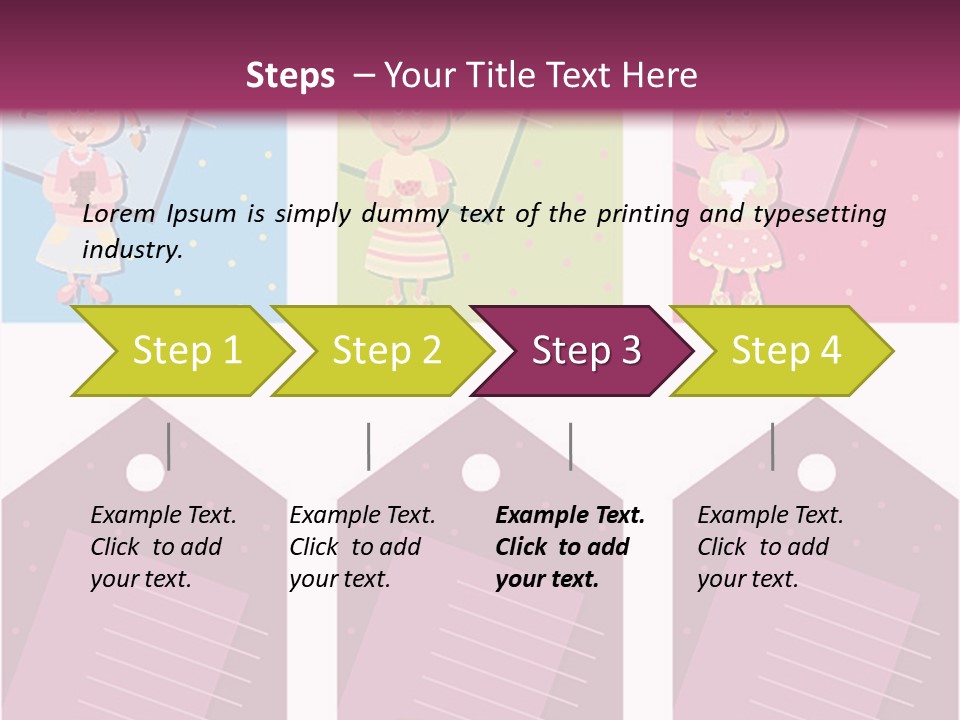 Smile Toy Fashion PowerPoint Template