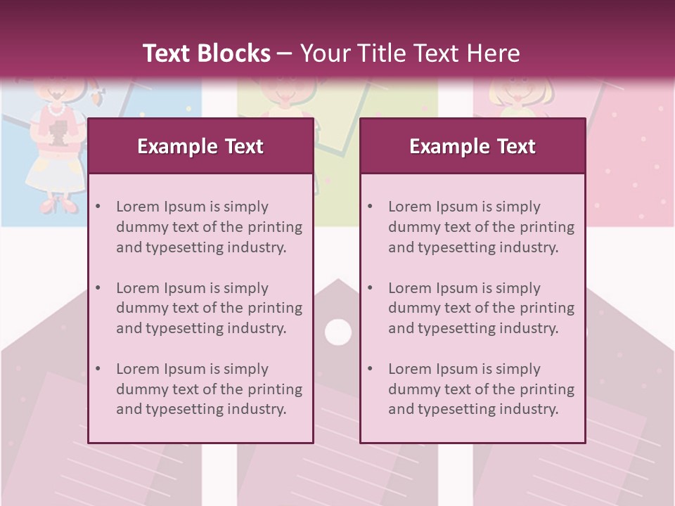 Smile Toy Fashion PowerPoint Template