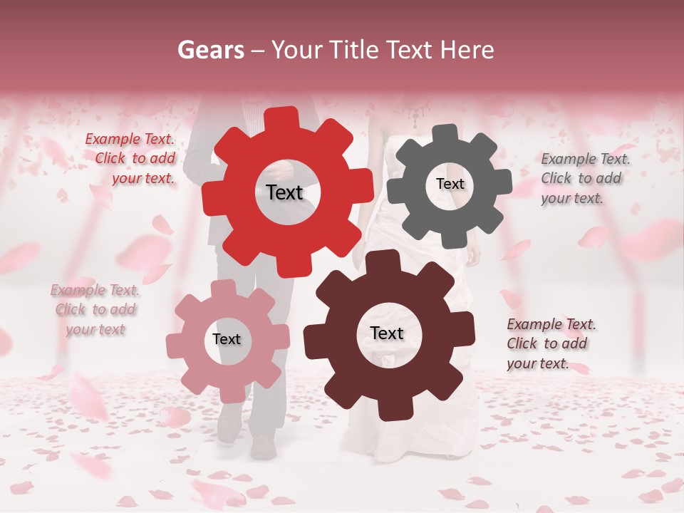 Dress Couple People PowerPoint Template