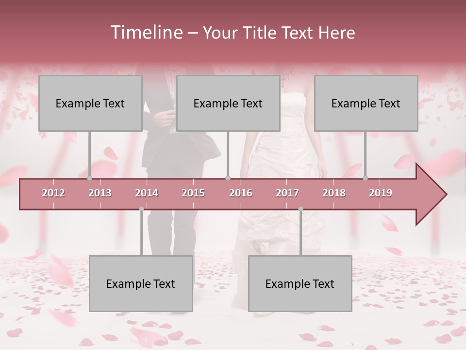 Dress Couple People PowerPoint Template