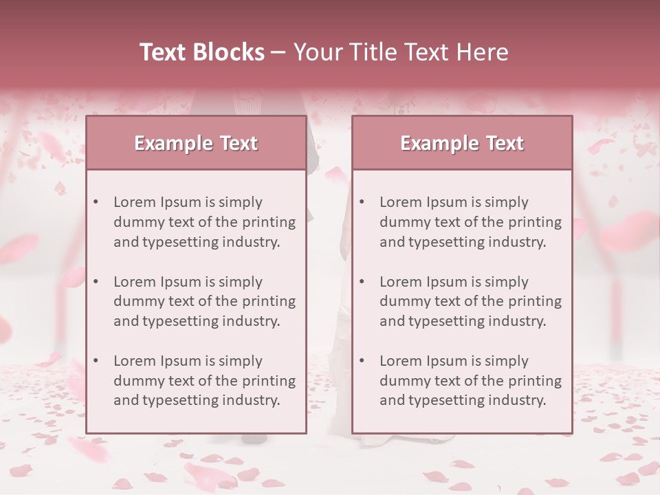 Dress Couple People PowerPoint Template