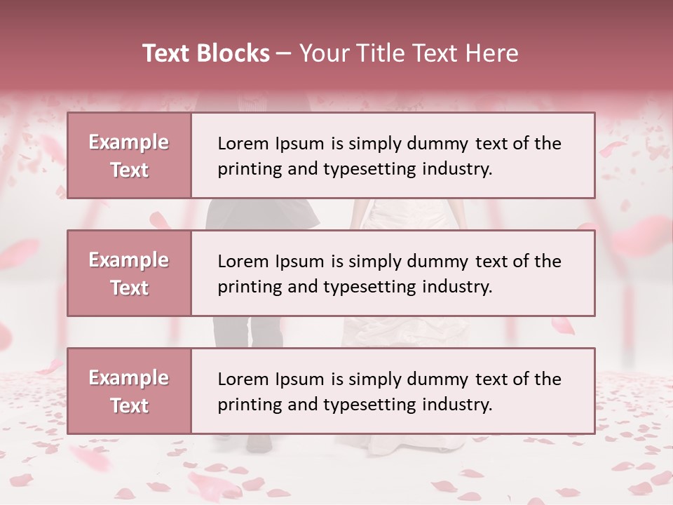 Dress Couple People PowerPoint Template