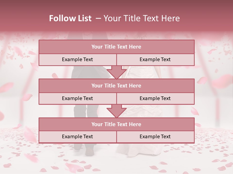 Dress Couple People PowerPoint Template