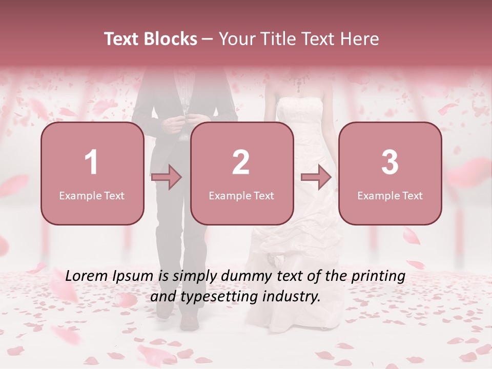 Dress Couple People PowerPoint Template