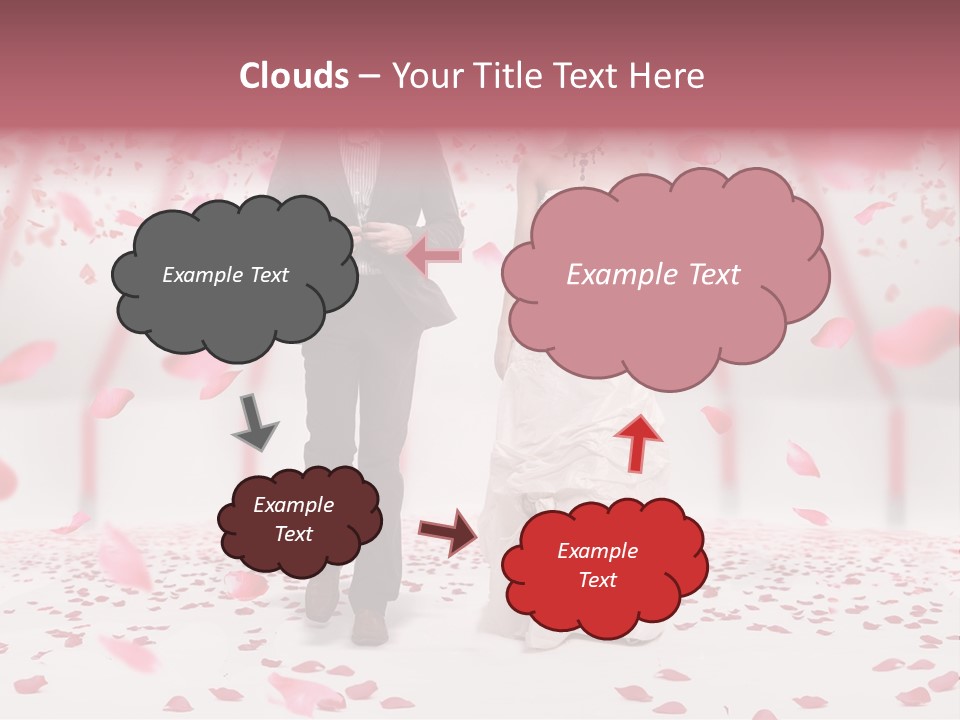 Dress Couple People PowerPoint Template