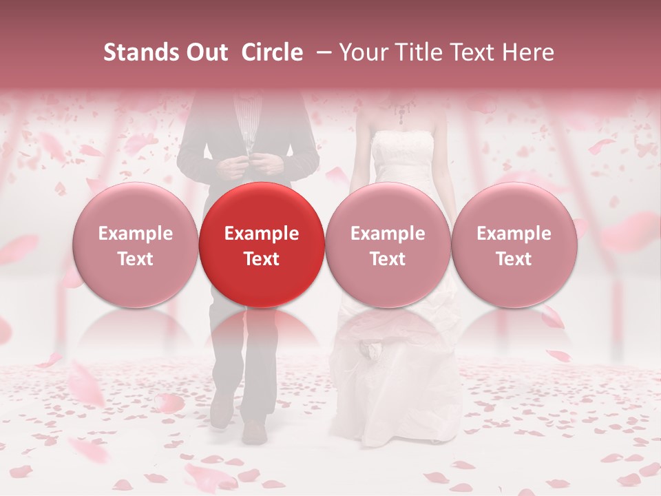 Dress Couple People PowerPoint Template