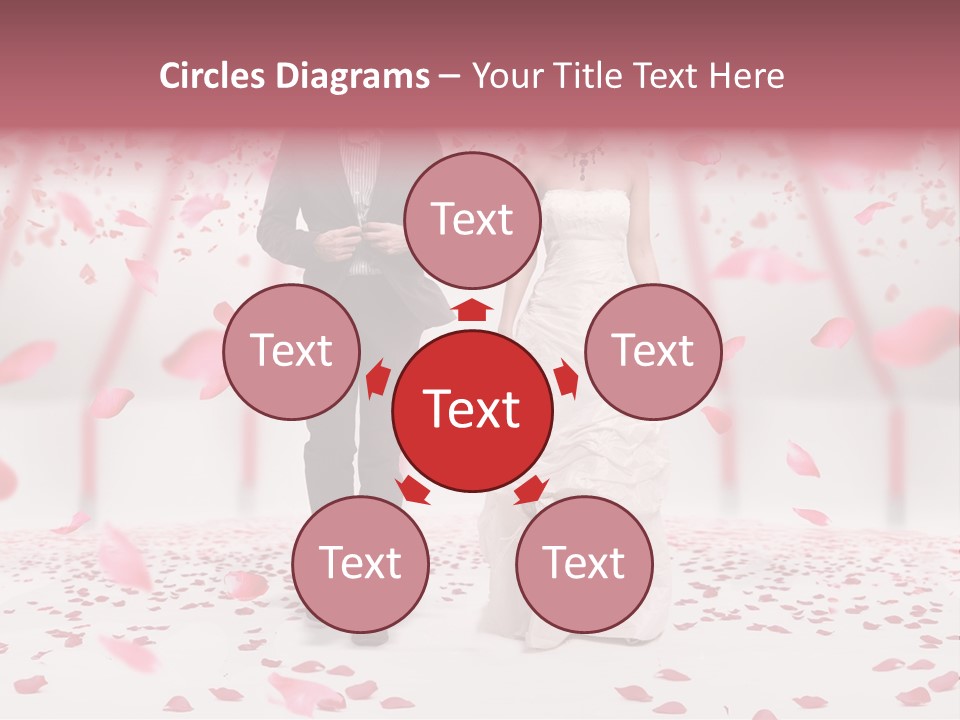 Dress Couple People PowerPoint Template