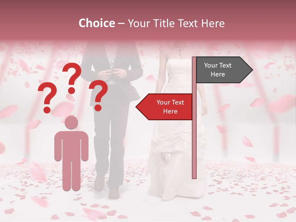 Dress Couple People PowerPoint Template