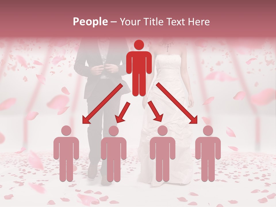 Dress Couple People PowerPoint Template