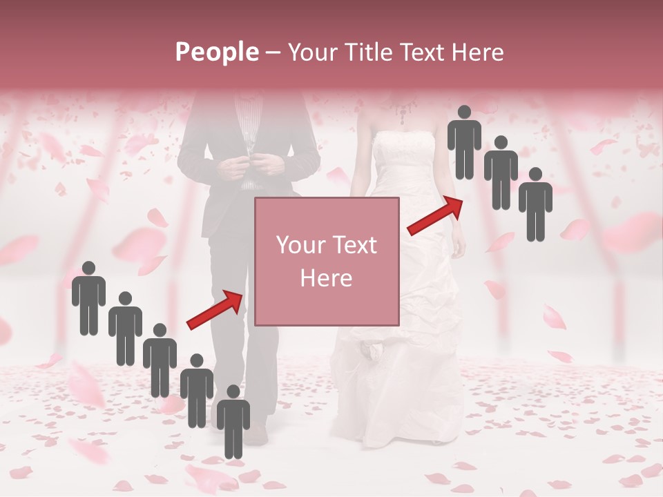 Dress Couple People PowerPoint Template
