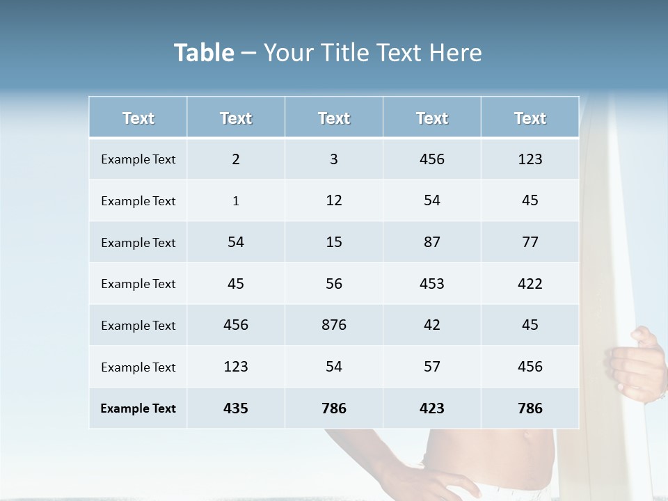 Surprise Sport Punish PowerPoint Template
