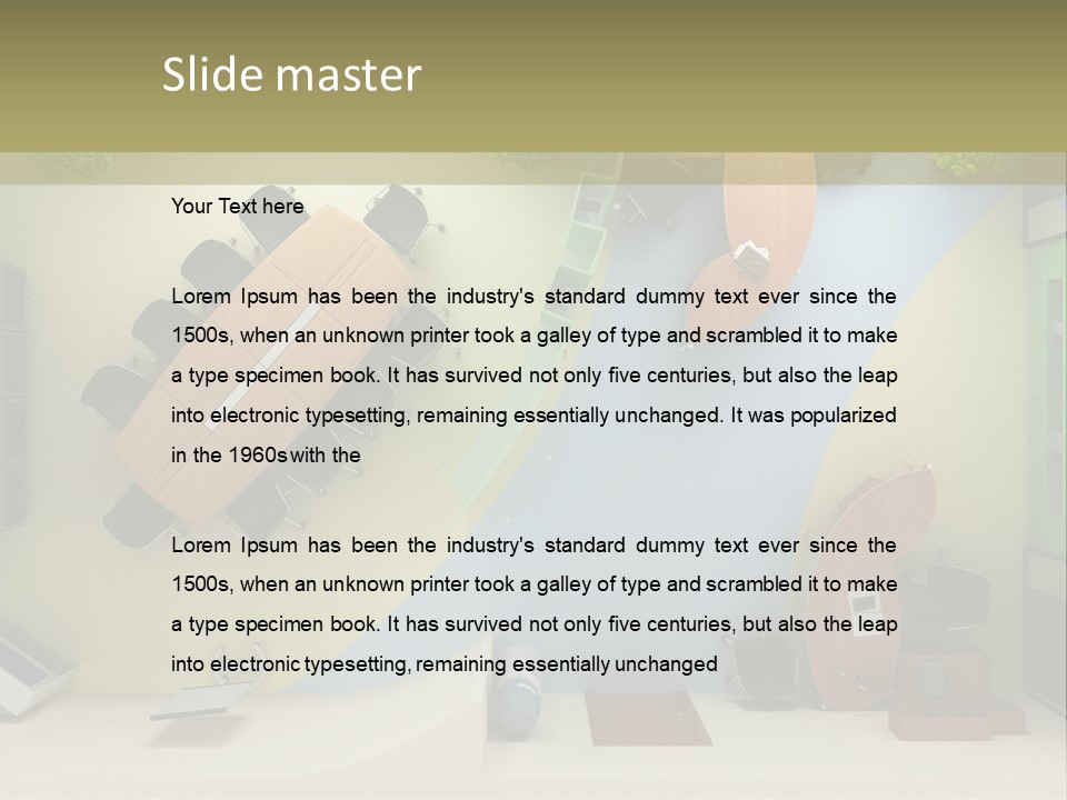 Fashion Cosiness Elegance PowerPoint Template