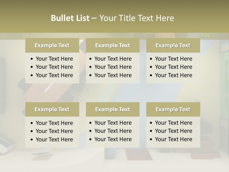 Fashion Cosiness Elegance PowerPoint Template