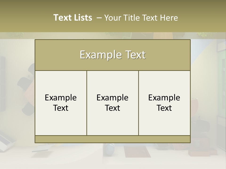 Fashion Cosiness Elegance PowerPoint Template